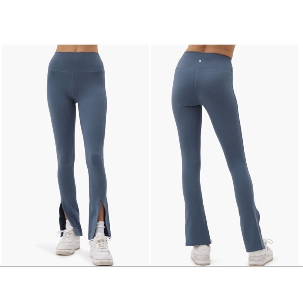 Spiritual Gangster Leti Front Split Leggings Medium Activewear Loungewear